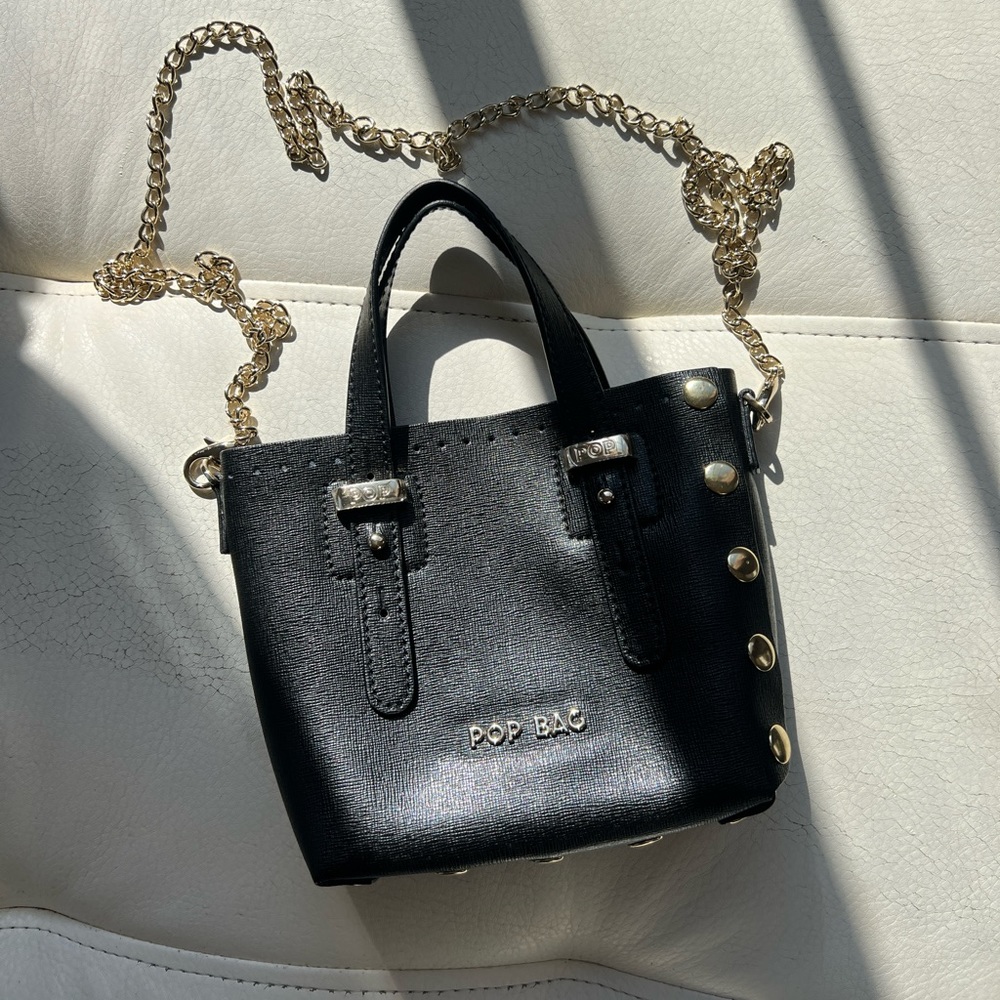Saffiano Leather Mini Crossbody Bag